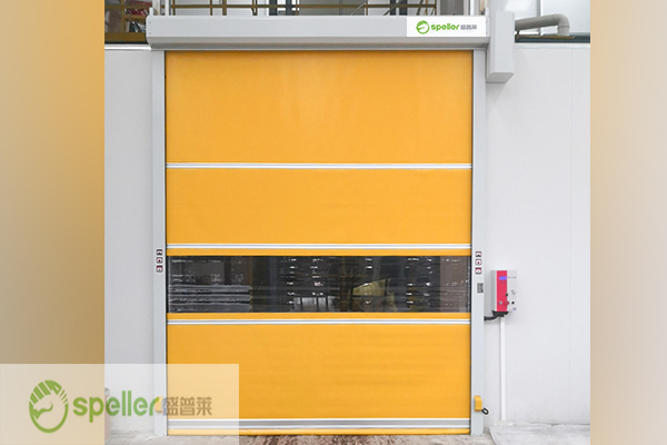 工業車間廣泛應用快速卷簾門