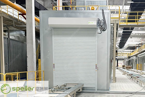 汽車涂裝車間防爆鋁合金卷簾門(mén)