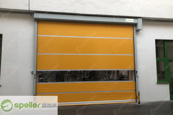 沖壓設(shè)備公司車間快速卷簾門(mén)